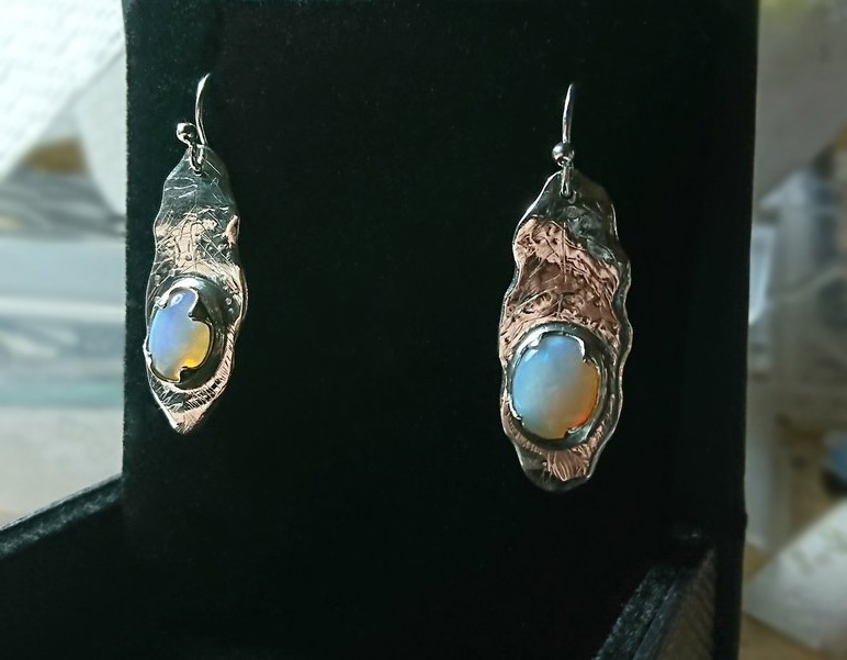 Custom-opal-earrings