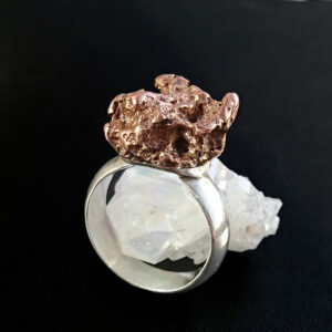 Copper Nugget Ring
