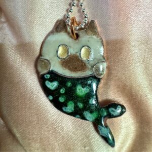 Cat Mermaid - Green