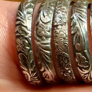 Stackable Rings - Ornate Floral